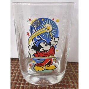 Vintage McDonald’s 2000 Walt Disney World Epcot Glass Mickey Mouse